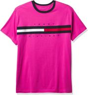 men's bright tommy hilfiger sleeve t-shirt - optimized clothing for better seo logo