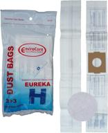 envirocare replacement h canister vacuum bags (9 pack) + 3 filters - designed to fit eureka 52323 логотип