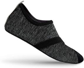 img 3 attached to FitKicks Foldable Lifestyle Minimalist Footwear Sports & Fitness for Water Sports