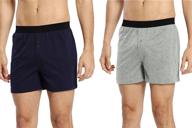 👖 cyz 2-pack cotton pajama bottoms for men - clothing for comfortable sleepwear logo