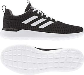 img 4 attached to Adidas Racer Running Black White Men's Shoes in Athletic