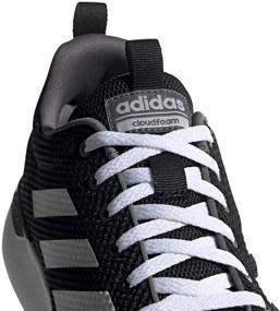img 1 attached to Adidas Racer Running Black White Men's Shoes in Athletic