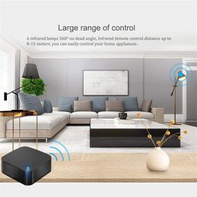img 3 attached to 📱 Universal WiFi IR-Remote Controller Hub - Smart Life/Tuya App, Works with Amazon Echo and Google Home