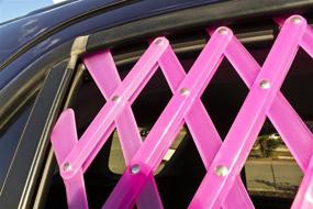 img 1 attached to 🚗 Zoie and Chloe Car and Truck Window Pet Gate