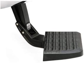 img 3 attached to 🛏️ AMP Research 75313-01A BedStep Flip Down Bumper Step: Ideal for 17-21 Ford F-250/350/450 (Excludes F450 with Vibration Dampner)