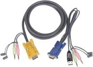 iogear micro-lite bonded all-in-one usb kvm cable: 10 feet, g2l5303u - ultimate connectivity and space-saving solution logo