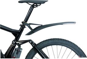 img 3 attached to 🚲 Topeak Defender XC11-29ER Rear Fender – Black, 25.6x4.3x3.9-Inch: Ultimate Protection for Mountain Bikes