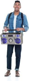 img 1 attached to Studebaker SB2149S Master Blaster Bluetooth Boombox - 10W 🔊 RMS Power, AM/FM Radio, USB, CD Player, LED EQ - Silver