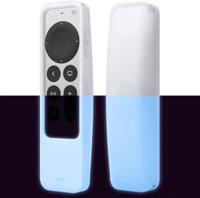 img 4 attached to elago R5 Корпус для пульта Siri Apple TV 2021 - Совместим с Apple AirTag, шнурок включен - Ночной сияние синий, амортизация ударов, защита от падения, полный доступ ко всем функциям