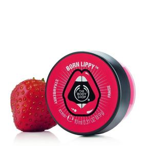 img 3 attached to 🍓 The Body Shop Strawberry Born Lippy: 0.3 Ounce Moisturizing Lip Balm with a Sweet Twist