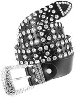 💎 enhanced seo: women's fashion accessories with studded western crystal rhinestones logo