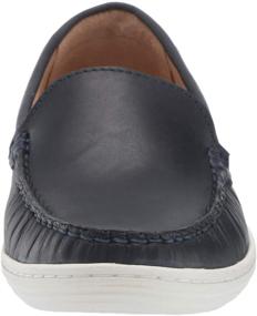 img 3 attached to Girls' Athletic Moccasin Venetian Shoes - Driver Club USA