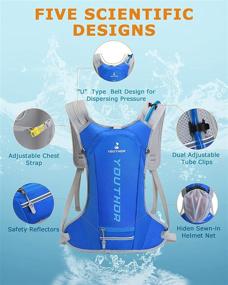 img 3 attached to 🎒 Youthor Hydration Backpack: Stay Hydrated with 2L Bladder and Hydration Pack