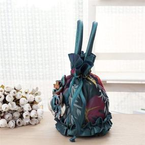 img 1 attached to Trendy Women's Drawstring Bucket Bag: Versatile Handbag with Coin Purses, Key Bags, Cash & Phone Pouches