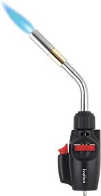 img 4 attached to Ivation Propane Torch with Easy Trigger-Start Ignition, High-Temperature Flame [2372°F], Adjustable 🔥 Flame Control - Ideal for Light Welding, Soldering, Brazing, Heating, Thawing & More