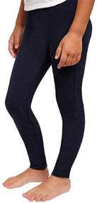 img 1 attached to Elastic Waistband Leggings for Girls - Splendid Tapered Clothing