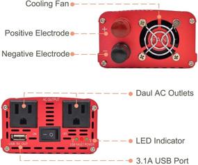 img 2 attached to Cantonape Inverter Converter Adapter Cigarette