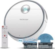 yaoeoay robot vacuum cleaner: 9 clean modes, 2200pa suction, sweep & mop 2 in 1 - perfect for pet hair, hard floors, carpets - quiet, self-charging & long runtime логотип