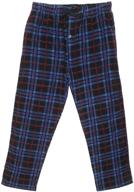 yarndyed fleece pajama bottom lounge men's clothing logo