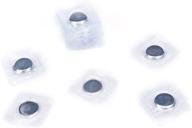 💼 bluemoona 20 комплектов - 1/2-дюймовый скрытый магнитный замок из пвх для крепления сумки швом логотип