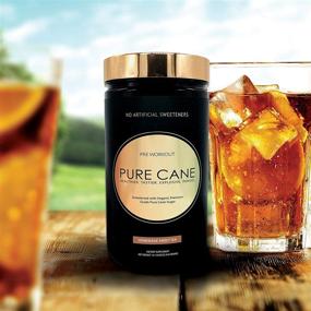 img 3 attached to 🍵 Pure Cane Natural Pre Workout Powder - No Artificial Sweeteners, Organically Sweetened, All Natural Flavors - Homemade Sweet Tea Fuel for Men & Women