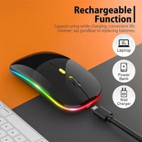 img 3 attached to 【Upgrade】LED Wireless Mouse