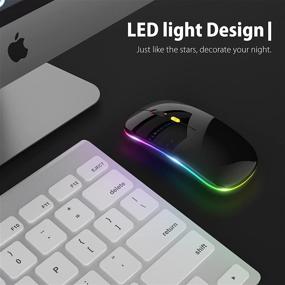 img 1 attached to 【Upgrade】LED Wireless Mouse