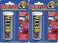 optimized betta micro float pellet food logo