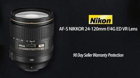 img 3 attached to 📷 Nikon AF-S NIKKOR 24-120mm f/4G ED VR Lens with Pro Filter (Renewed) - High-Quality Photography Lens for Enhanced Shots