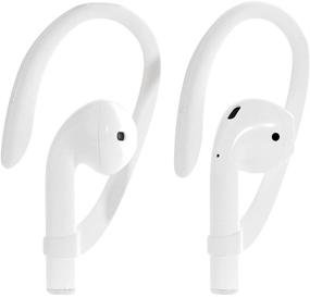 img 1 attached to 🎧 IVC Ear Hooks: Perfect Fit for Apple AirPods 1, 2 and Pro (White)