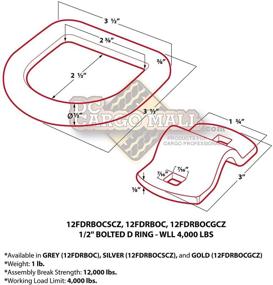 img 3 attached to Монтажные хомуты для фиксации груза от DC Cargo Mall