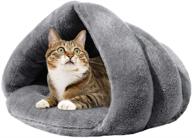 🐱 self-warming cat sleeping bed - cozy cat cave for winter, soft pet bed for indoor cats and rabbits logo