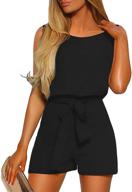 👗 stylish vetinee womens keywhole jumpsuit playsuit: shop women's clothing, jumpsuits, rompers & overalls logo