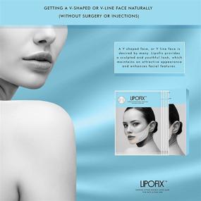 img 1 attached to 👄 LipoFix Double Chin Reducer Intense Lifting Double Layer Mask - Pack of 5 Masks