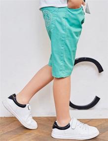 img 3 attached to 🩳 BYCR Cotton Elastic Shorts 7172100792: Boys' Comfy & Stylish Clothing Essential