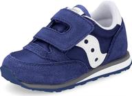 👶 saucony baby jazz hook sneaker boys' shoes - brisk sneaker style logo