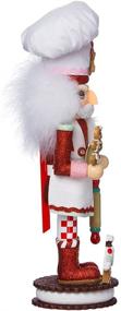 img 2 attached to 🎅 Gingerbread Chef Nutcracker - 15-Inch Kurt Adler Kurt S. Adler: A Perfect Addition to Your Holiday Decor!