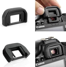 img 2 attached to 📷 T7 Eyecup Camera Eyepiece Viewfinder for Canon EOS Rebel T8i T7 T7i T6i T6s T6 T5i T5 2000D 4000D SL3 SL2 SL1 Camera (2 Packs), Enhanced Replacement for Canon EF