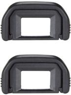 📷 t7 eyecup camera eyepiece viewfinder for canon eos rebel t8i t7 t7i t6i t6s t6 t5i t5 2000d 4000d sl3 sl2 sl1 camera (2 packs), enhanced replacement for canon ef logo