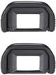 📷 t7 eyecup camera eyepiece viewfinder for canon eos rebel t8i t7 t7i t6i t6s t6 t5i t5 2000d 4000d sl3 sl2 sl1 camera (2 packs), enhanced replacement for canon ef logo