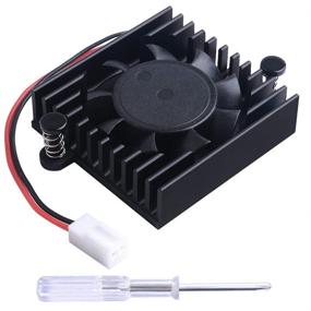 img 4 attached to 🔄 Upgraded Hail Replacement Heatsink Cooling Fan for DaHua DVR/HDCVI CPU Camera Fan DVR Motherboard Cooling Fan 5V with 2-Wire 2-Pin Connector