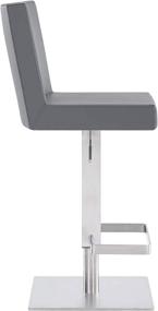img 1 attached to Armen Living Legacy Adjustable Barstool