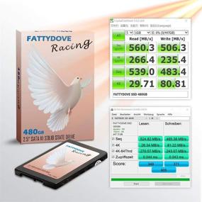 img 3 attached to 🖥️ FATTYDOVE 480GB SATA 3 2.5’’ Internal SSD - Reliable High Performance Solid State Drive for PC/Laptop