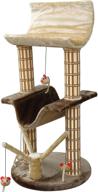 🐱 enticing double-decker cat perch and play tree with interactive mouse toys by penn-plax logo