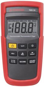 img 2 attached to 🌡️ Amprobe TMD 50: Advanced Thermocouple Thermometer for Precise K Type Temperature Measurement