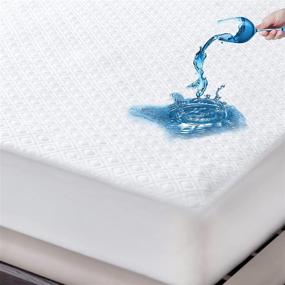 img 4 attached to Защита водонепроницаемого матраса "Cottonblue Waterproof Mattress Protector