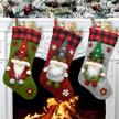 christmas stockings figurine fireplace decoration logo