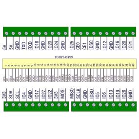 img 1 attached to 🔌 Optimized RPi Terminal Block Breakout Board Module: Ultra-Small for Raspberry Pi