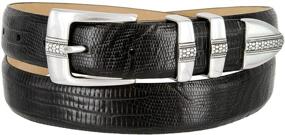 img 4 attached to 👔 Italian Calfskin Designer Alligator Men's Accessories by Brandon