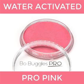 img 3 attached to 🎨 Bo Buggles Professional Pink 32g Face Paint: Vibrant Classic Colors, Long Lasting & Water Activated!